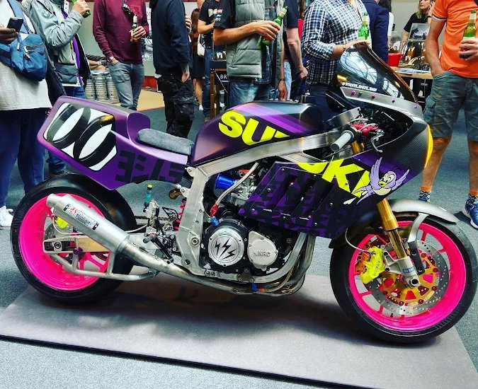 The bike 'Widow Licker' by Sticky's Speed Shop